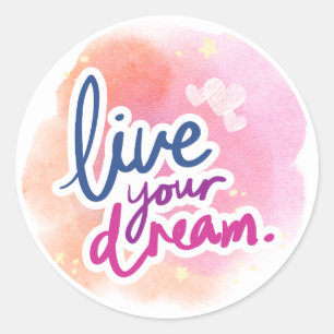 Self-Care Classic Round Sticker