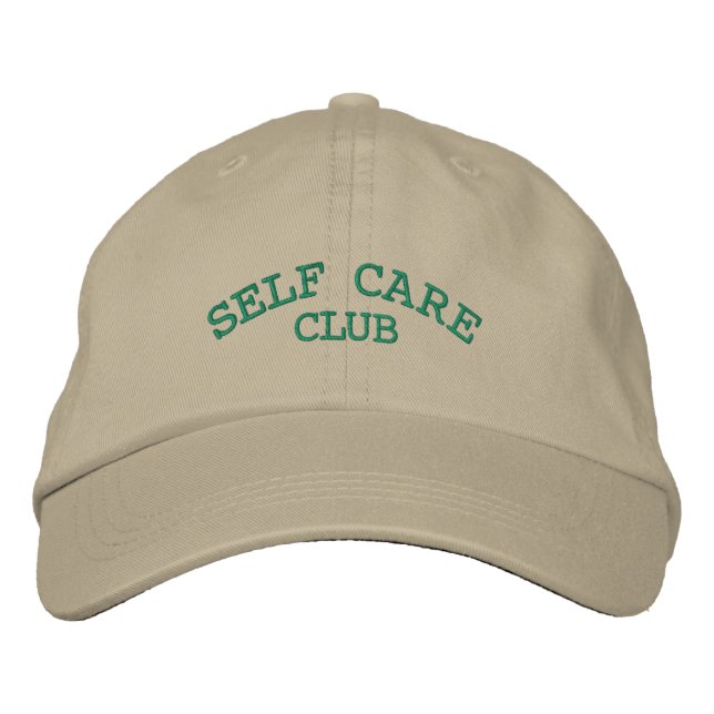 Self Care Club Embroidered Hat (Front)