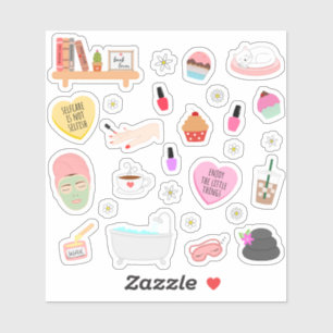 Self Care Me Time Cozy Chilling Bullet Journal 