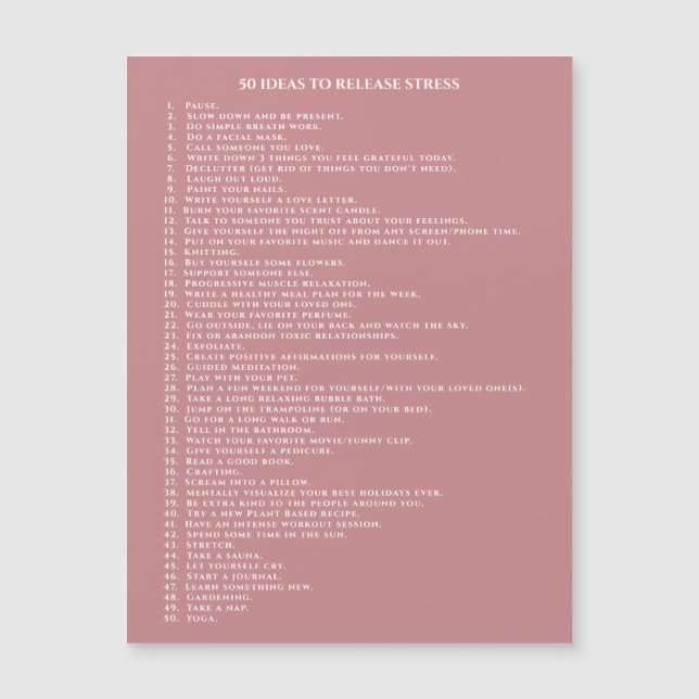 Self care motivation vintage pink (Front)