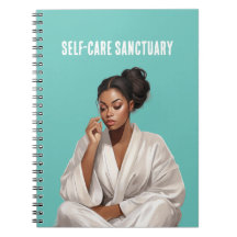Self-Care Sanctuary Notebook