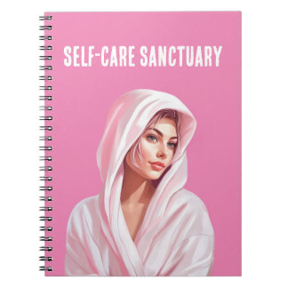 Self-Care Sanctuary Notebook