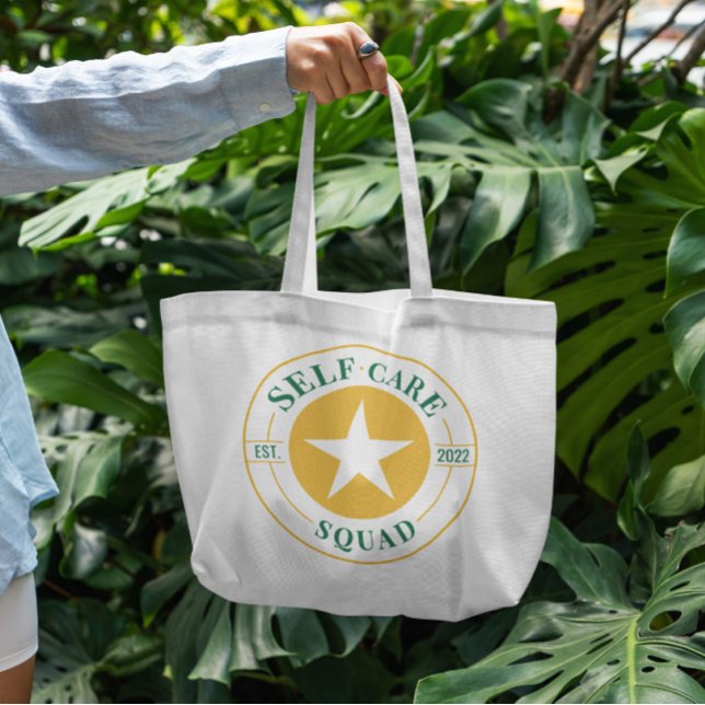 Self Care Squad Vacation Tote Bag (Creator Uploaded)