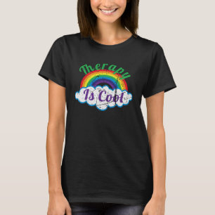Self Care Therapy Is Cool Mental Health Awareness T-Shirt