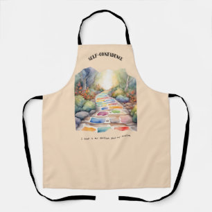 Self-Confidence Positive Affirmation Apron