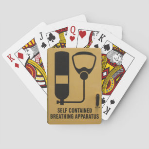 Self-Contained Breathing Apparatus Playing Cards