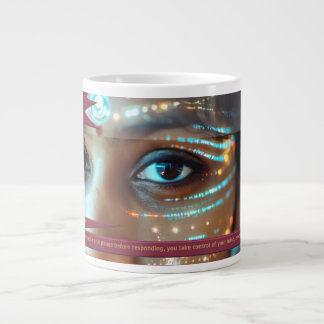 "Self-Control Is YOUR SuperPower" Large Coffee Mug