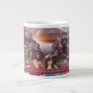 "Self-Control Is YOUR SuperPower" Large Coffee Mug