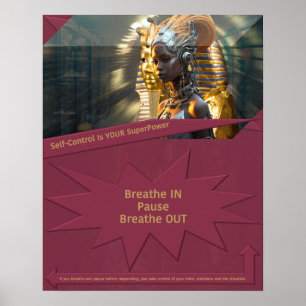 Self-Control Is YOUR SuperPower Poster