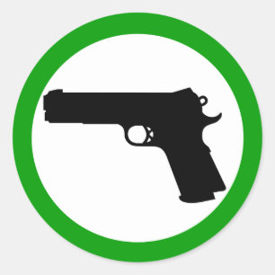 Self-Defence Zone sticker