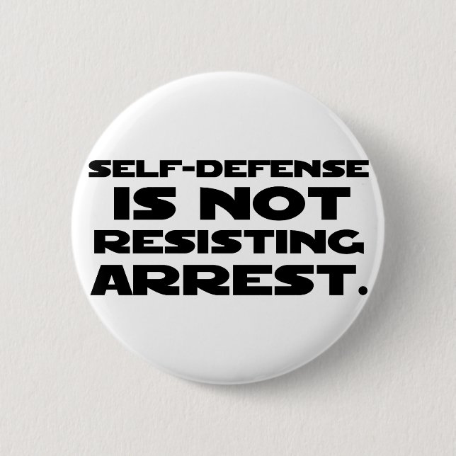 Self-Defense3 2 Inch Round Button (Front)