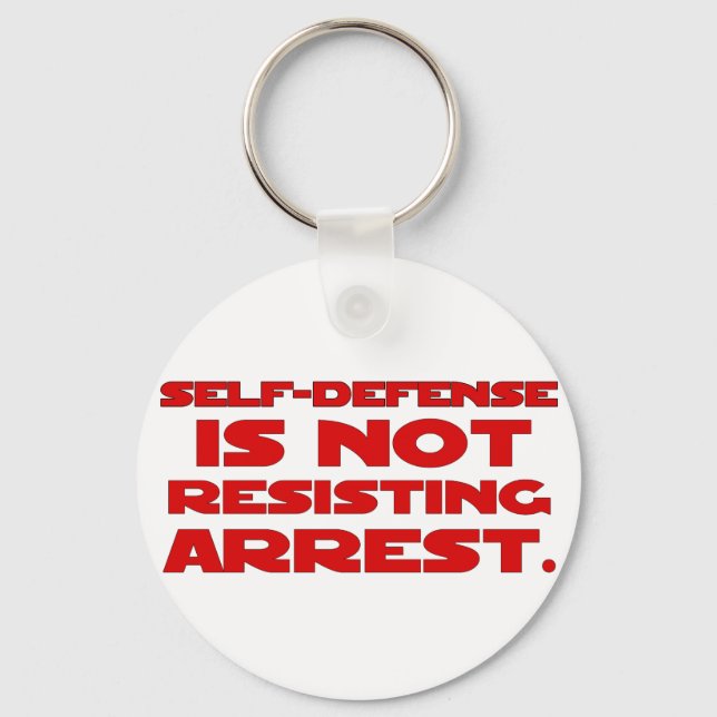 Self-Defense6 Keychain (Front)