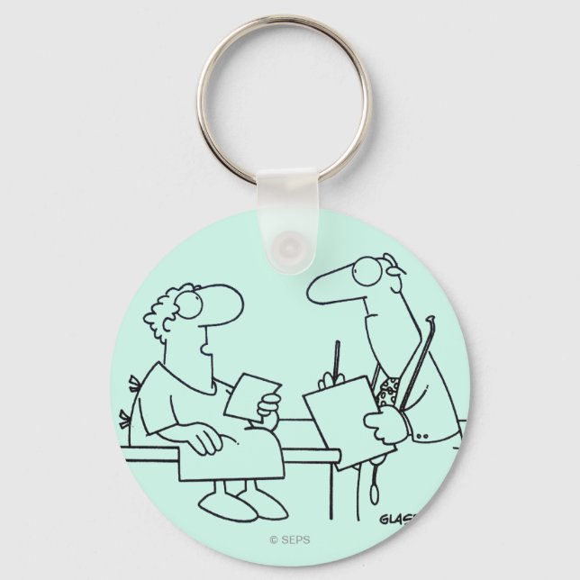 Self-Diagnosis Keychain (Front)