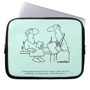 Self-Diagnosis Laptop Sleeve