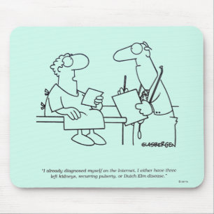 Self-Diagnosis Mouse Pad