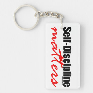 Self-Discipline Matters Keychain