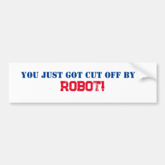 Self-Driving Car Bumper Sticker