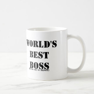 Self-Employed Best Boss Coffee Mug