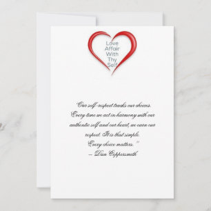 Self Esteem Card