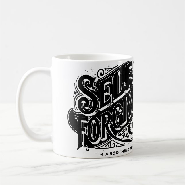 self forgiveness coffee mug (Left)