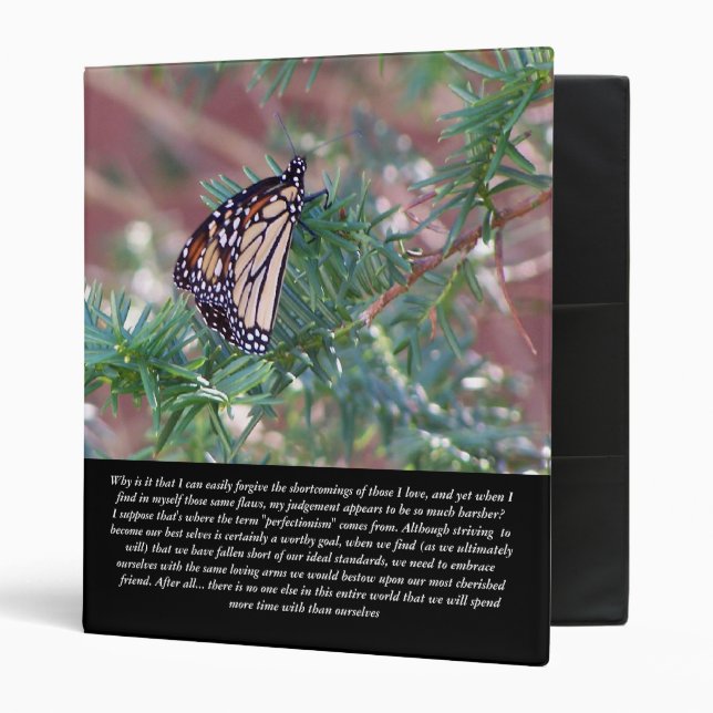 Self Forgiveness Inspirational Binder (Front/Inside)