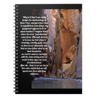 Self Forgiveness Inspirational Notebook