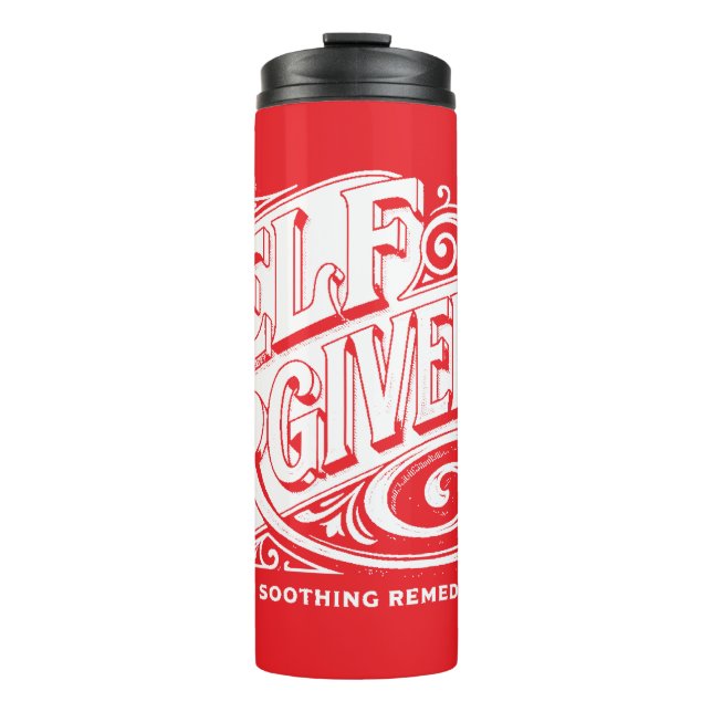 self forgiveness thermal tumbler (Front)