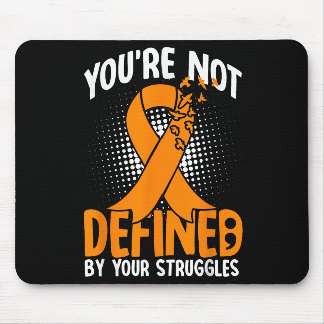 Self Harm Awareness Motivational Sitive Mindfulnes Mouse Pad (Front)