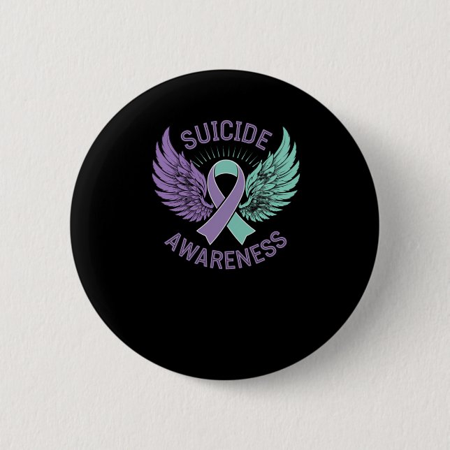Self Harm Awareness Sticker1  2 Inch Round Button (Front)