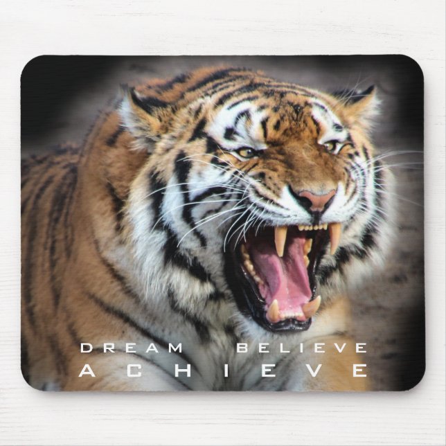 Self Improvement Motivational Quote Template Mouse Pad (Front)
