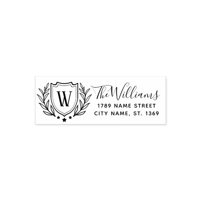 Self Inking Return Address Stamp (Design)