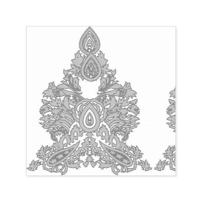 Self Inking Rubber Stamp (Design)