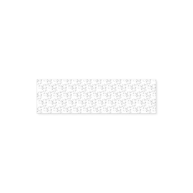 Self Inking Rubber Stamp (Design)
