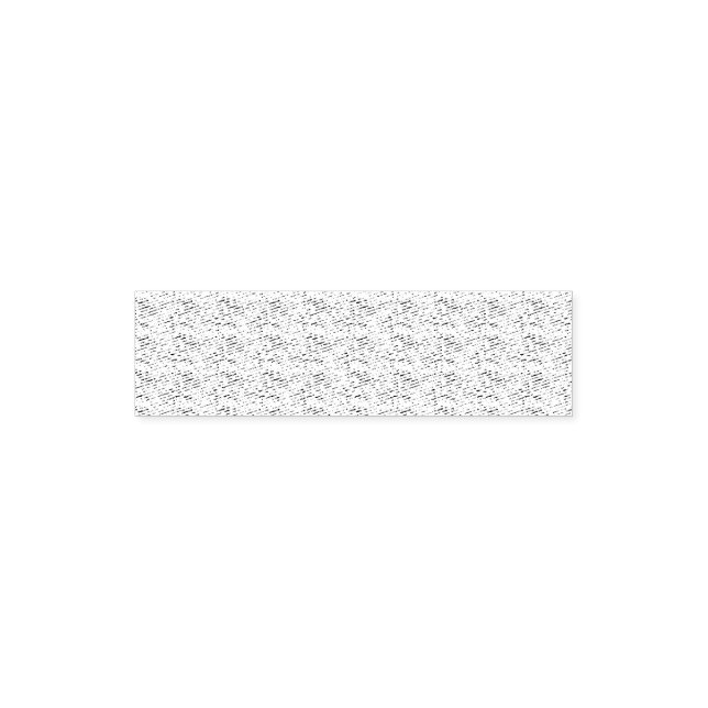 Self Inking Rubber Stamp (Design)