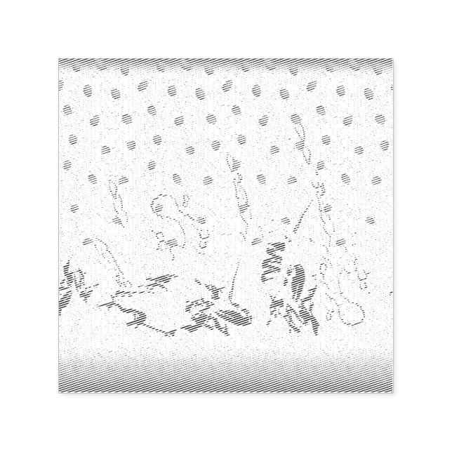 Self Inking Rubber Stamp (Design)