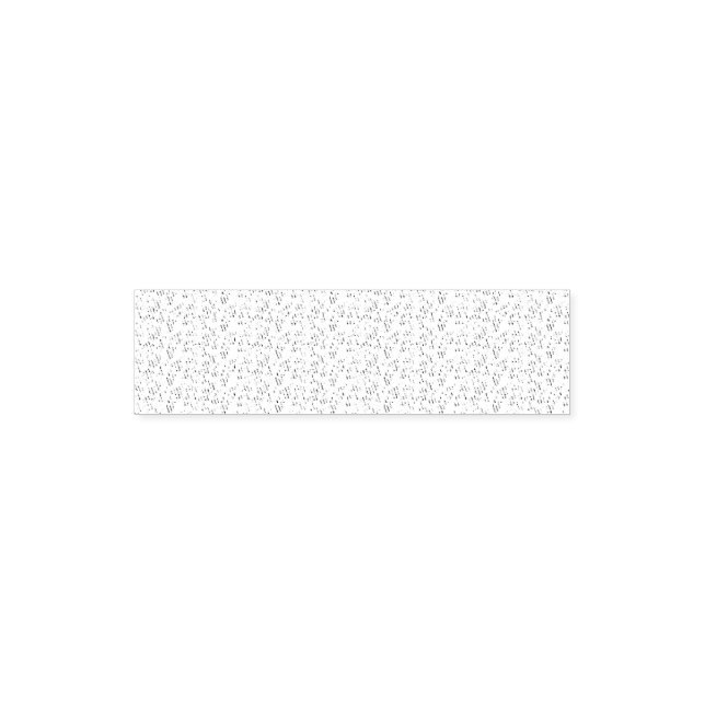 Self Inking Rubber Stamp (Design)