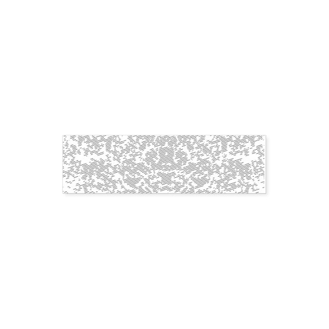 Self Inking Rubber Stamp (Design)