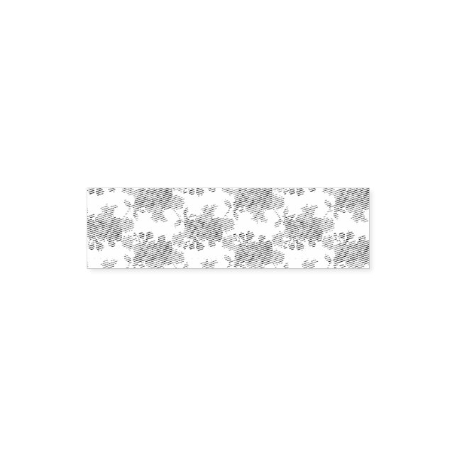 Self Inking Rubber Stamp (Design)