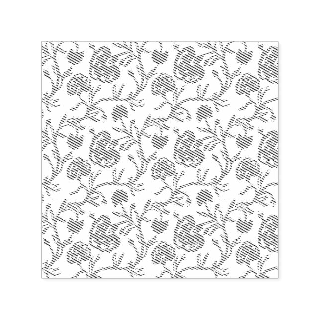 Self Inking Rubber Stamp (Design)