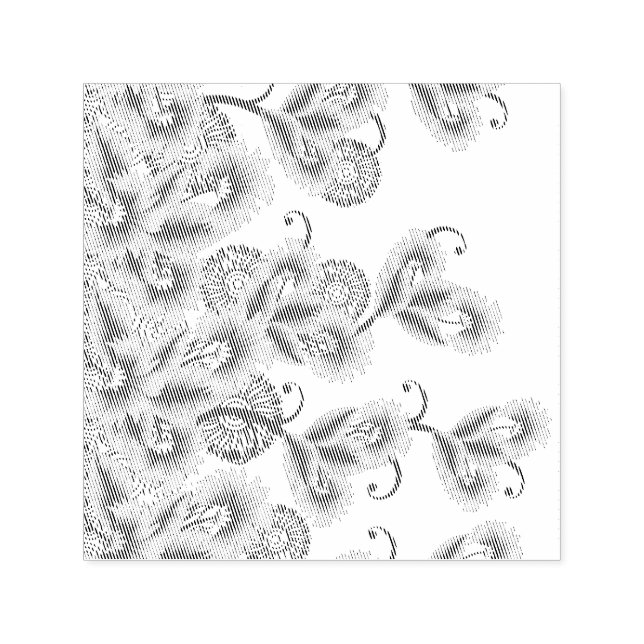 Self Inking Rubber Stamp (Design)