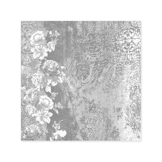 Self Inking Rubber Stamp (Design)