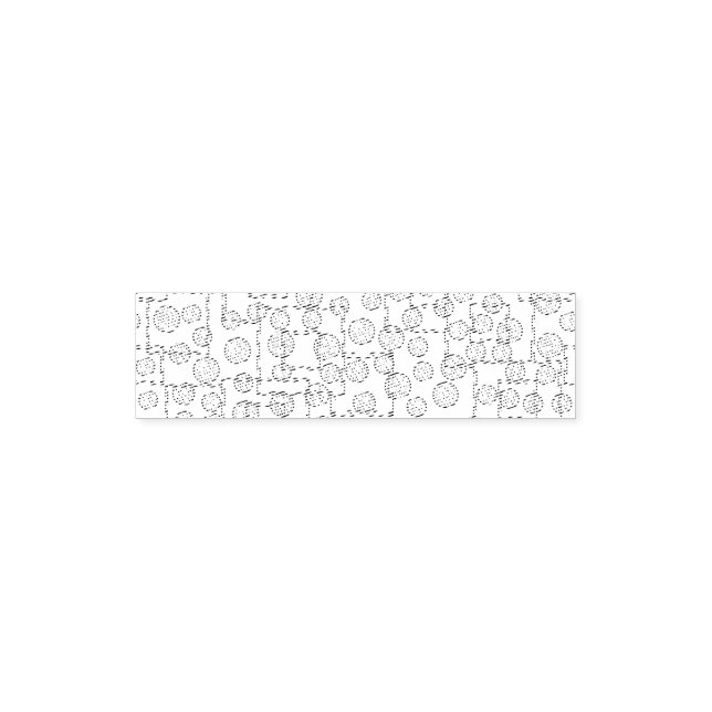 Self Inking Rubber Stamp (Design)