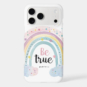 Self Love Affirmation Cute Pastel Be True Rainbow