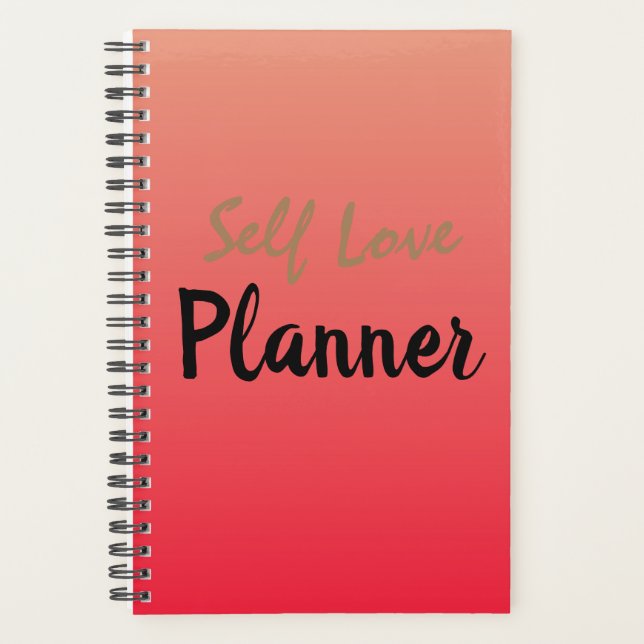 Self-Love and Self-Care Planner (Front)