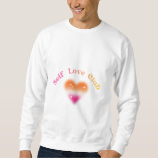 Self Love Club – Feminine Empowerment Retro Design Sweatshirt
