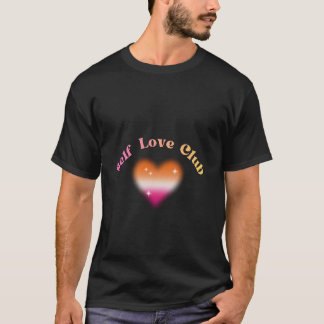Self Love Club – Feminine Empowerment Retro Design T-Shirt