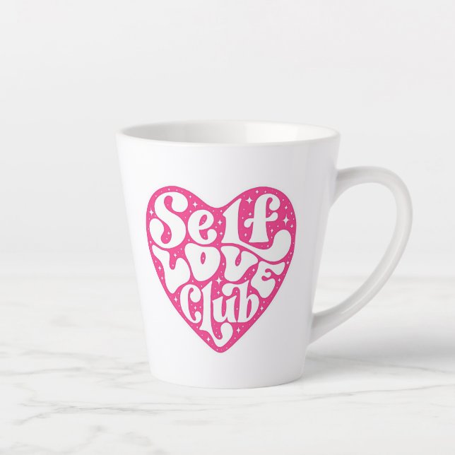 Self Love Club Latte Mug (Droite)