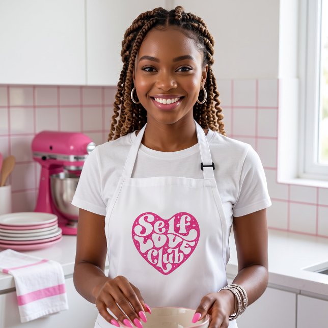 Self Love Club Long Apron (Creator Uploaded)