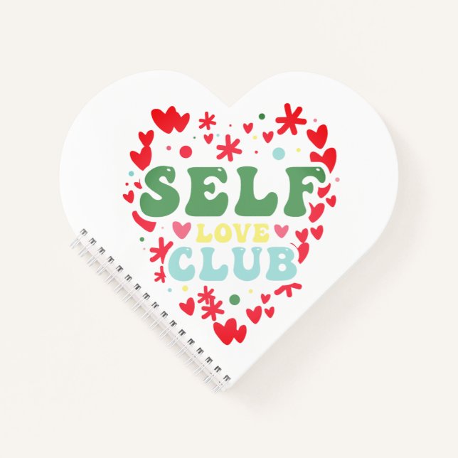 Self love club notebook (Front)