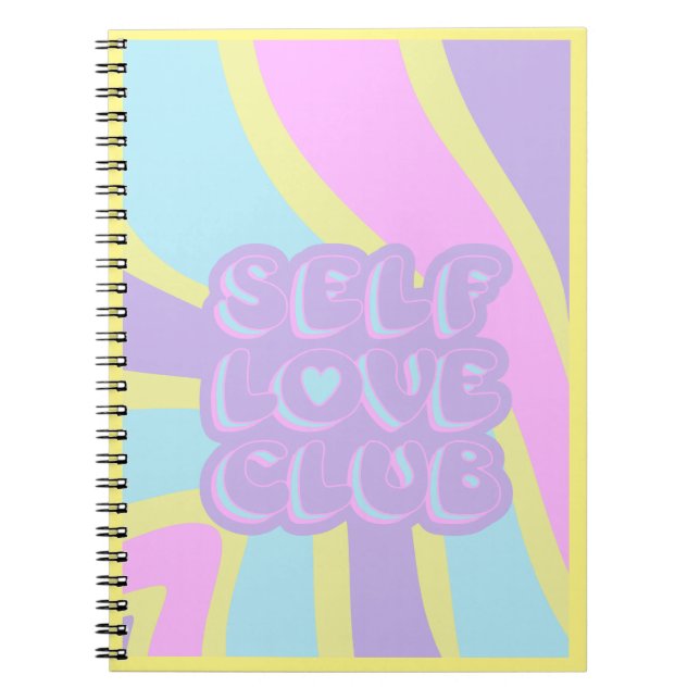 SELF LOVE CLUB NOTEBOOK (Front)
